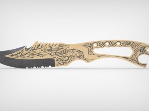 knife 3D-Modell
