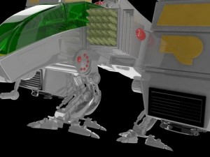 lego plane 3D 模型