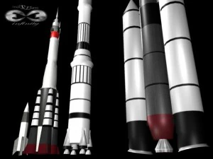 rockets 3D Model