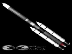 us titan rocket 3D Model