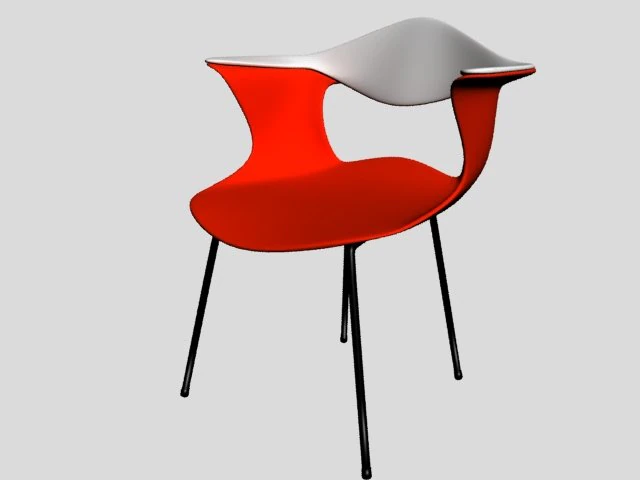 chair 3D Model .c4d .max .obj .3ds .fbx .stl .blend 