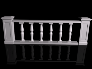 baluster 3D Model