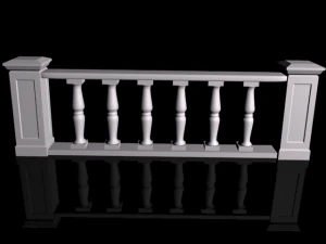 Baluster 3D Modell