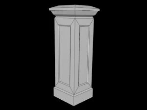Baluster 3D Modell