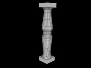 Baluster 3D Modell