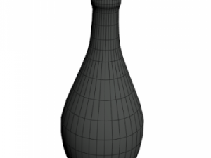 wine bottle 3Dモデル