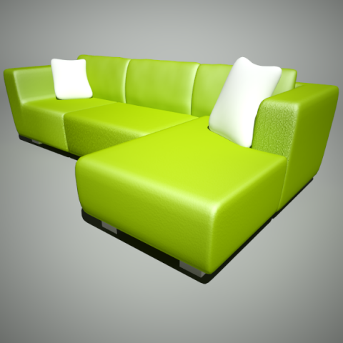 divan 3D Model .c4d .max .obj .3ds .fbx .stl .blend 