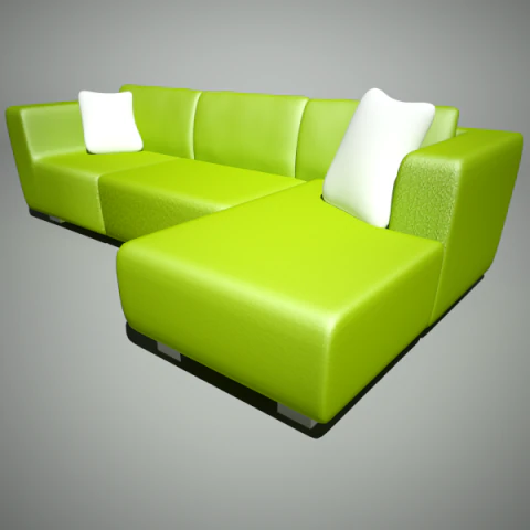 दीवान 3D मॉडल .c4d .max .obj .3ds .fbx .stl .blend 