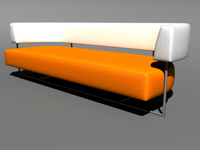 sofa Model 3D .c4d .max .obj .3ds .fbx .stl .blend 