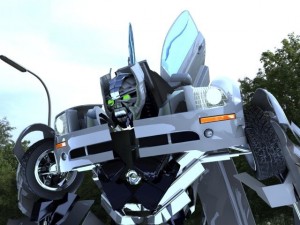 transformer mustang Modelo 3D