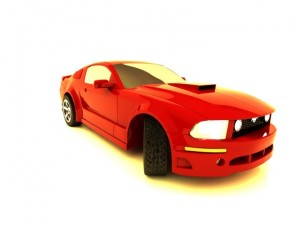 mustang Model 3D