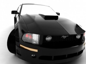 mustang Model 3D