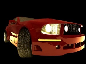 mustang Model 3D