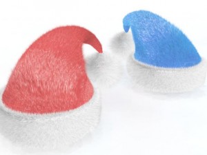 santa cap 3D मॉडल
