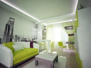 green interior 3D Model
