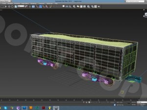 vagon 3Dモデル
