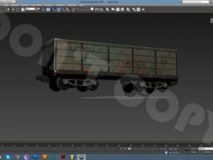 vagon 3Dモデル