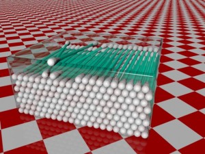 cotton sticks Modèle 3D