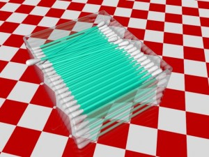 cotton sticks Modèle 3D