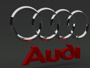 audi logo 3D Model