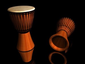 djembe Modello 3D