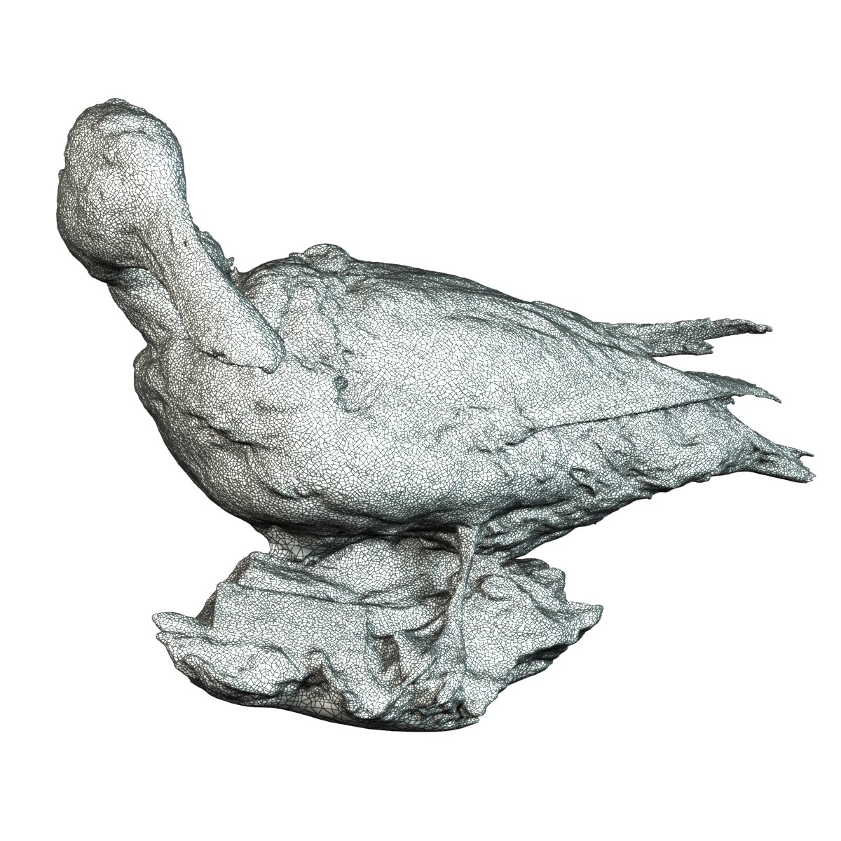 3d модель утки
