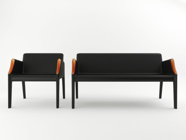 magic hole chair and sofa 3D Модель .c4d .max .obj .3ds .fbx .stl .blend 