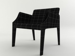 magic hole chair and sofa 3D Модель