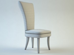 chair 3D मॉडल