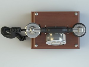 classic phone 3D मॉडल