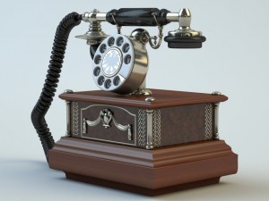 classic phone 3D मॉडल