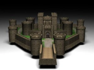 fortaleza Modelo 3D