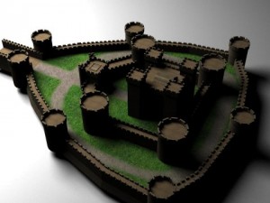 fortress 3D Model