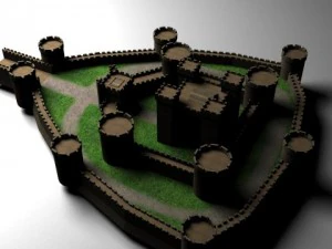 fortress 3D Model
