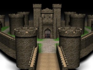 fortress 3D Model