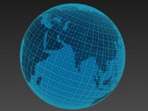sci-fi globe Modèle 3D