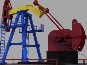 oil derrick 3D Model