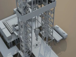 oil tower 3D Model