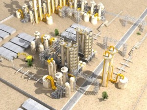 gas plant 3D Model