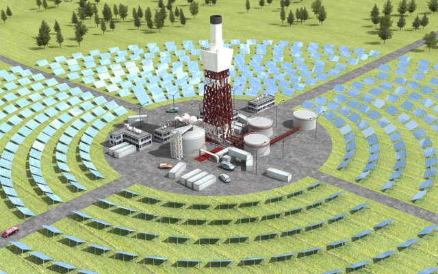 solar station Modelo 3D .c4d .max .obj .3ds .fbx .stl .blend 