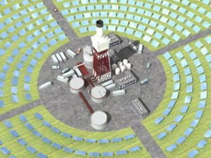solar station Modelo 3D