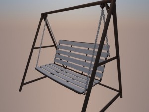 swing chair 3D 模型