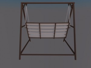 swing chair 3D 模型