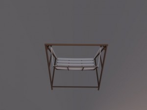 swing chair 3D 模型