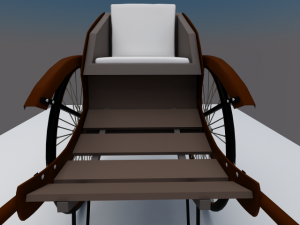 rickshaw 3D Model