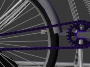 Xich lo-cyclo 3D 模型