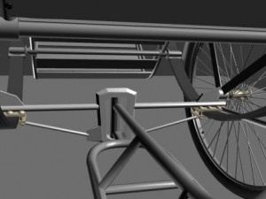 Xich lo-cyclo 3D 模型