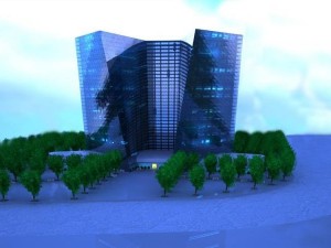 shopping center 3D-Modell
