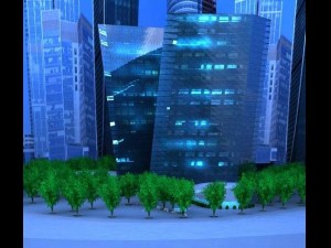 shopping center 3D Модель