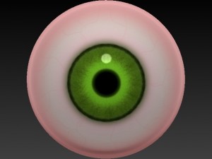 realistic eye green CG Tekstury